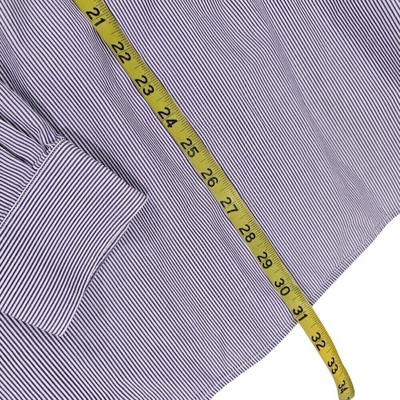 Vineyard Vines Men’s Button Stripe Down Long Sleeve Cotton Whale Shirt – Large** - Picture 9 of 16